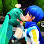 [MMD] Miku x Kaito (Corney Kiss) MOTION