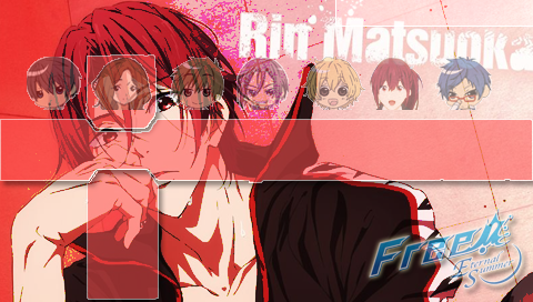 Free! Eternal Summer Rin PSP Theme