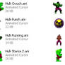 The Hulk Cursor Pack