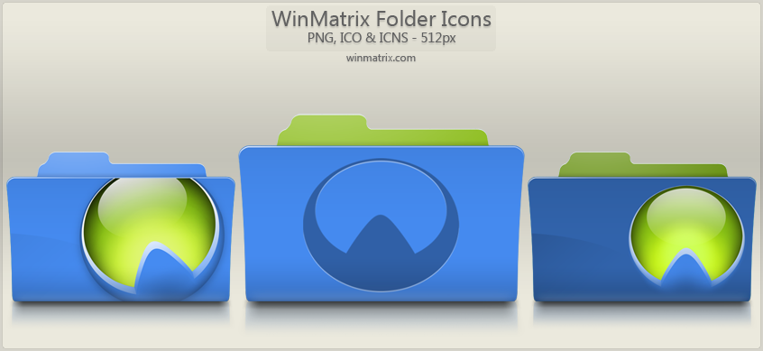 WinMatrix Folder Icons