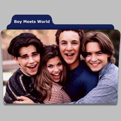 Boy Meets World tv show folder