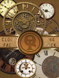 Clock Face PNG pack.