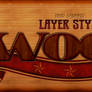 Wood Styles PSD