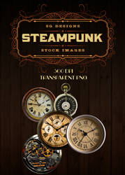 Clock Face PNG Pack 2 - Steampunk Edition