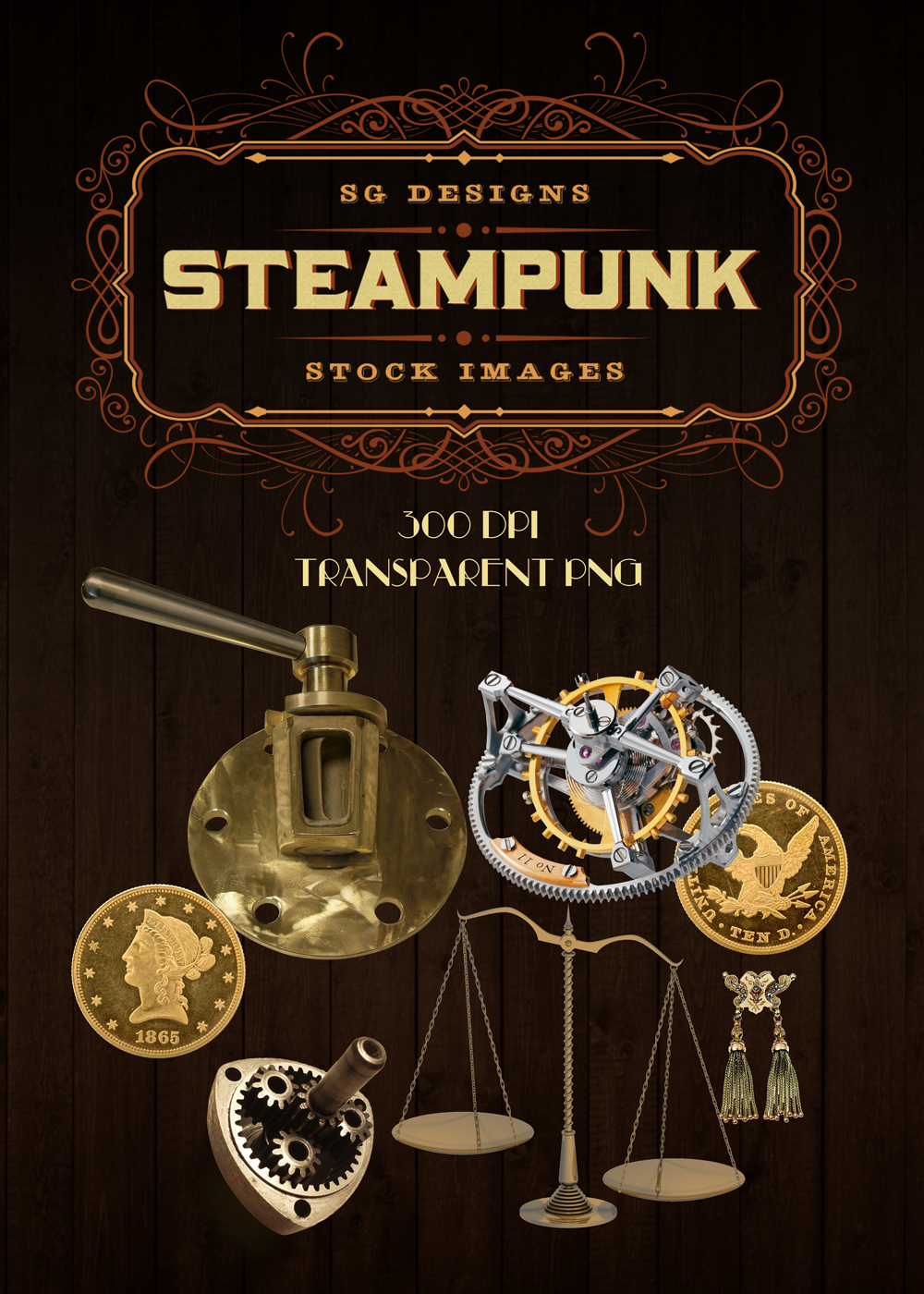 SG Designs-Steampunk Pack 3