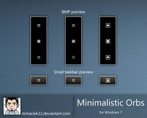 Minimalistic Orbs for Windows 7