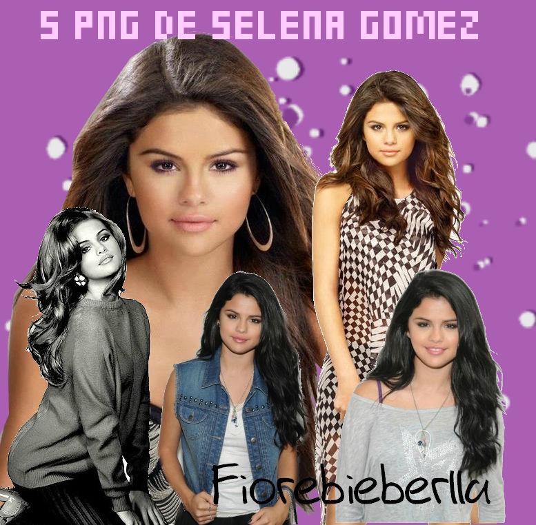 Pack png de Selena Gomez by FioandJuli on DeviantArt