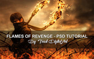 Flames Of Revenge - PSD File