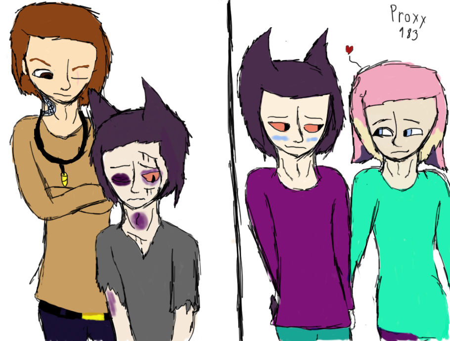 The Past and Present (sketch) by Proxy183 on DeviantArt