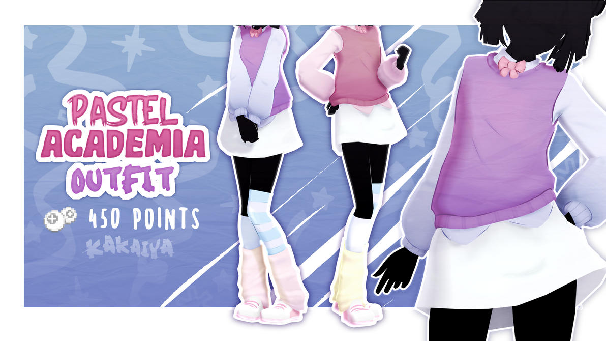 Pastel Academia Outfit DOWNLOAD by 