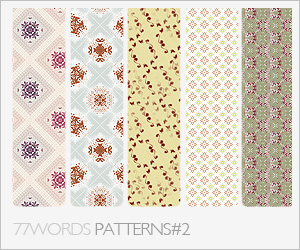 patterns: set no.2 by 77words on DeviantArt