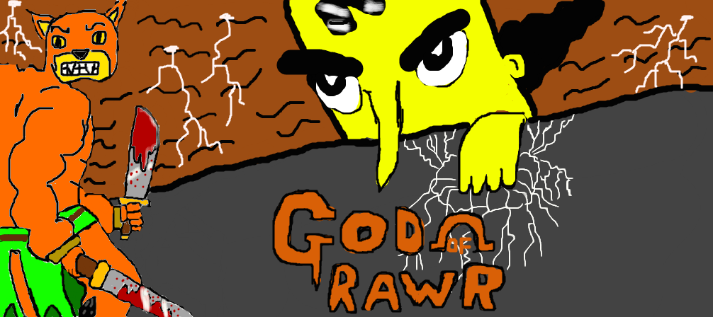 God of rawr (god of war parody)