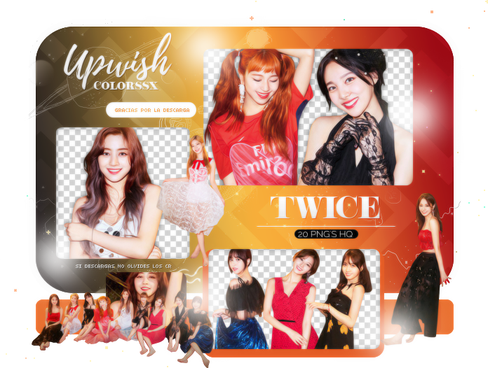 Twice Png Pack 10 Dance The Night Away By Upwishcolorssx On Deviantart