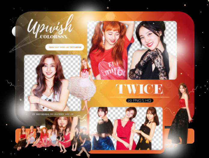 Twice Png Pack 10 Dance The Night Away By Upwishcolorssx On Deviantart