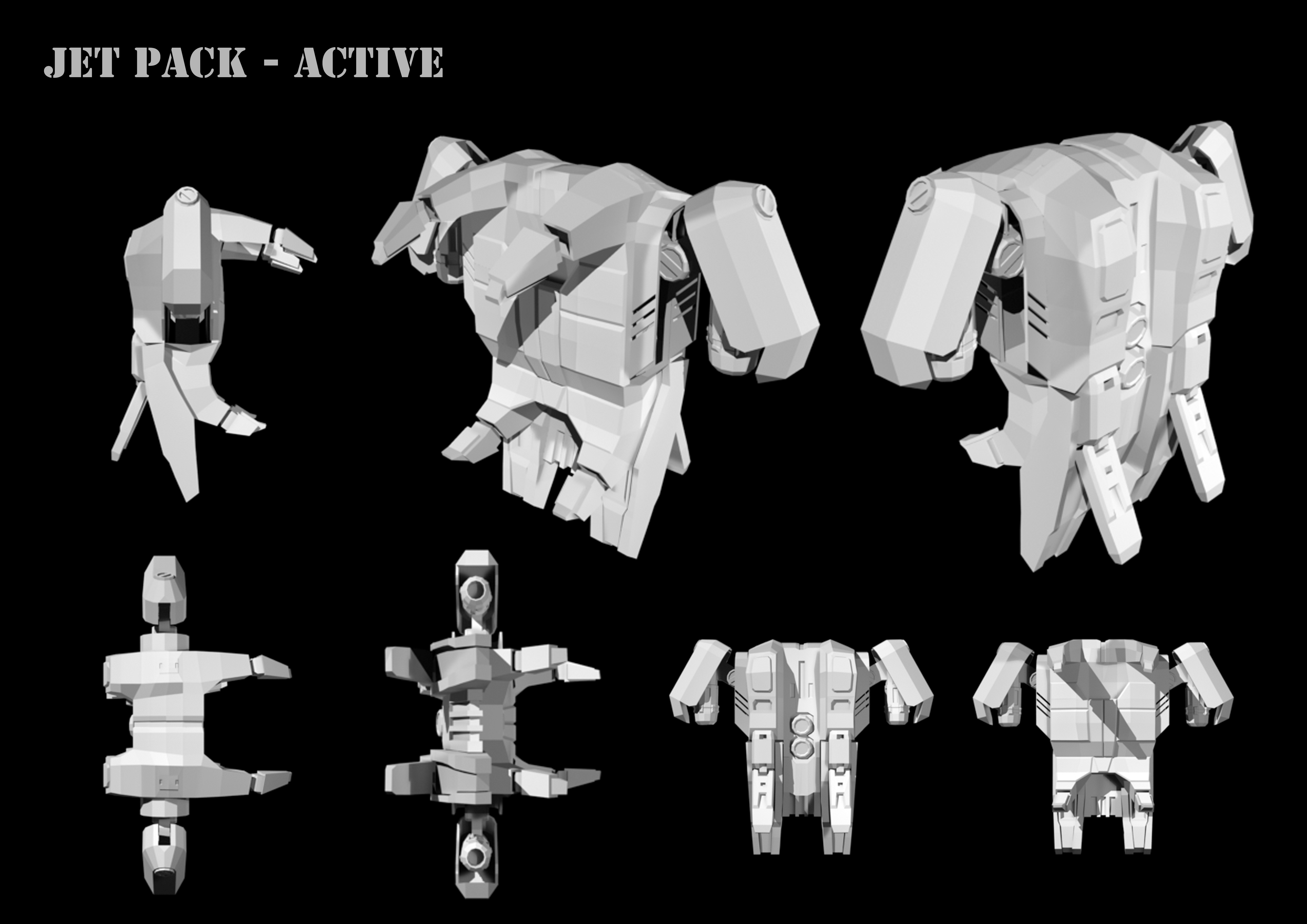 Halo Reach Jet Pack Active by Jamezzz92 on DeviantArt