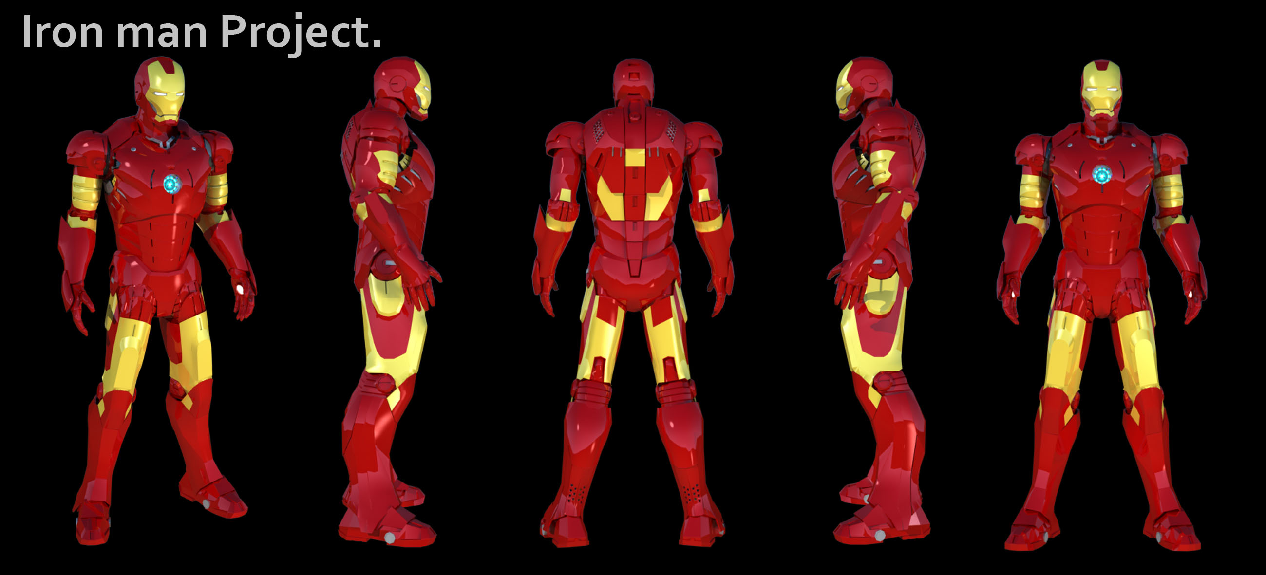 Iron Man Project Concept Scale