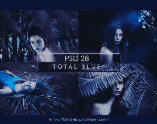 PSD 28 - Total Blue by searthix on DeviantArt