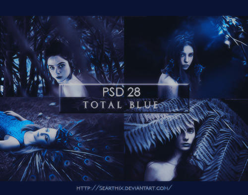 PSD 28 - Total Blue by searthix on DeviantArt