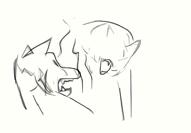 Just A sketch by TheMoonedCat on DeviantArt