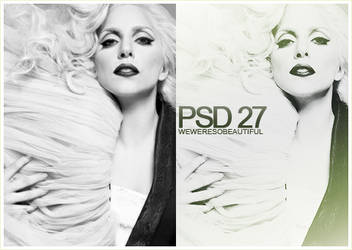 psd 27 - lady gaga