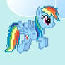 [Plain] Flying Rainbow Dash