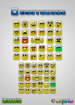 Square emoticons