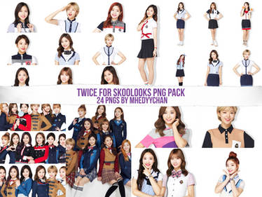 [render #50] TWICE for Skoolooks PNG Pack