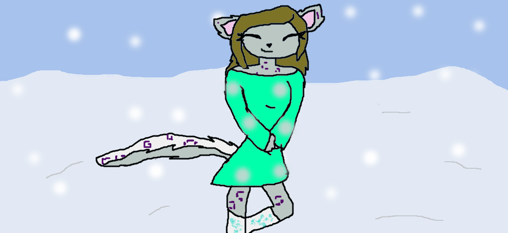 Amelia the Snow leopard! by CuteFoxSnow on DeviantArt