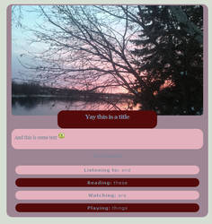 JSJ1: Winter Sunset CSS