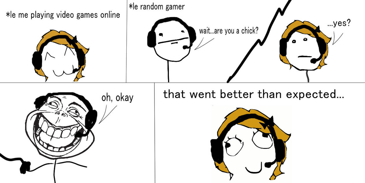Menina gamer. - Meme by GameOver :) Memedroid