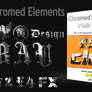 Chromed elements