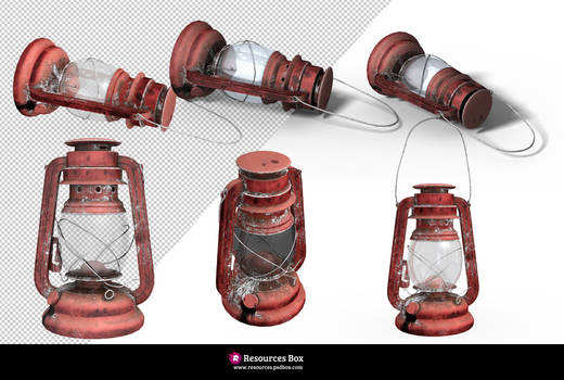 PNG Lantern + Editable 3D photoshop object