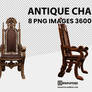 Antique Chair PNG Stock high resolution