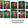 Pink Dress Stock