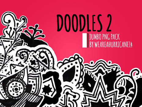 Doodle 2 - Jumbo PNG Pack