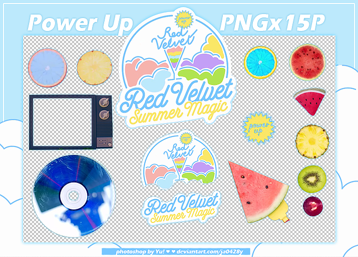 Red Velvet Power Up Pngx15p By Ja0428y On Deviantart