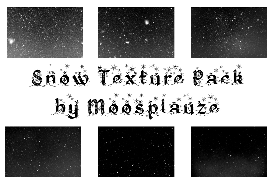Snow Texture Pack 5184 x 3456 Pixels