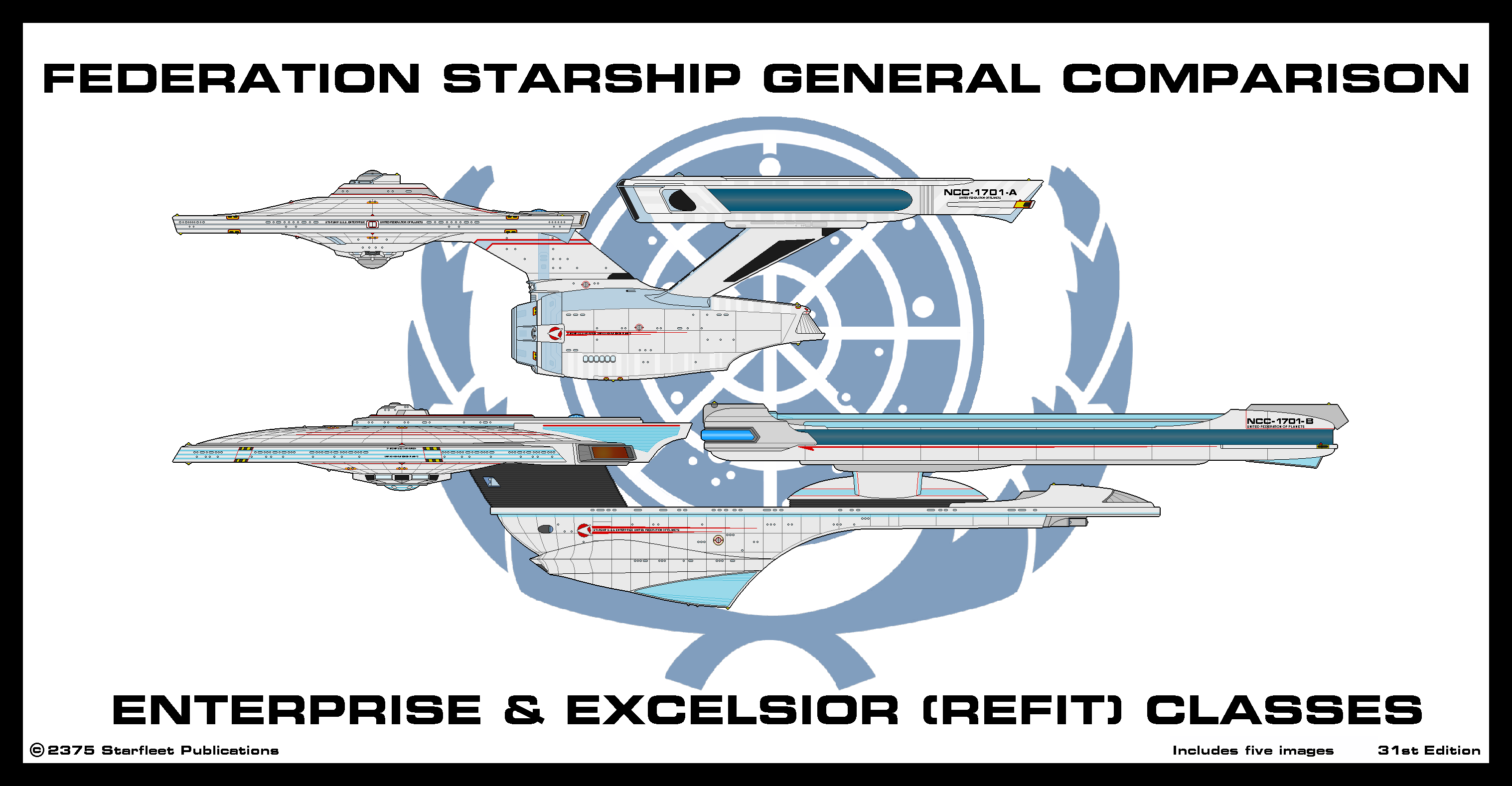 Excelsior Refit Comparison zip file by Adrasil on DeviantArt