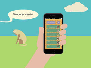 Cat-O-Log App Concept Ad