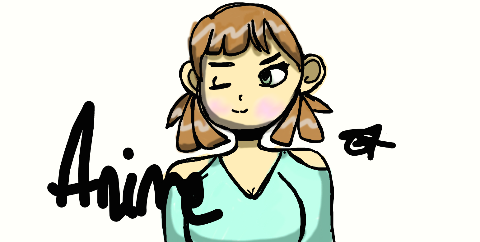 My first Anime Girl drawing! by TwilightkittycatYT on DeviantArt
