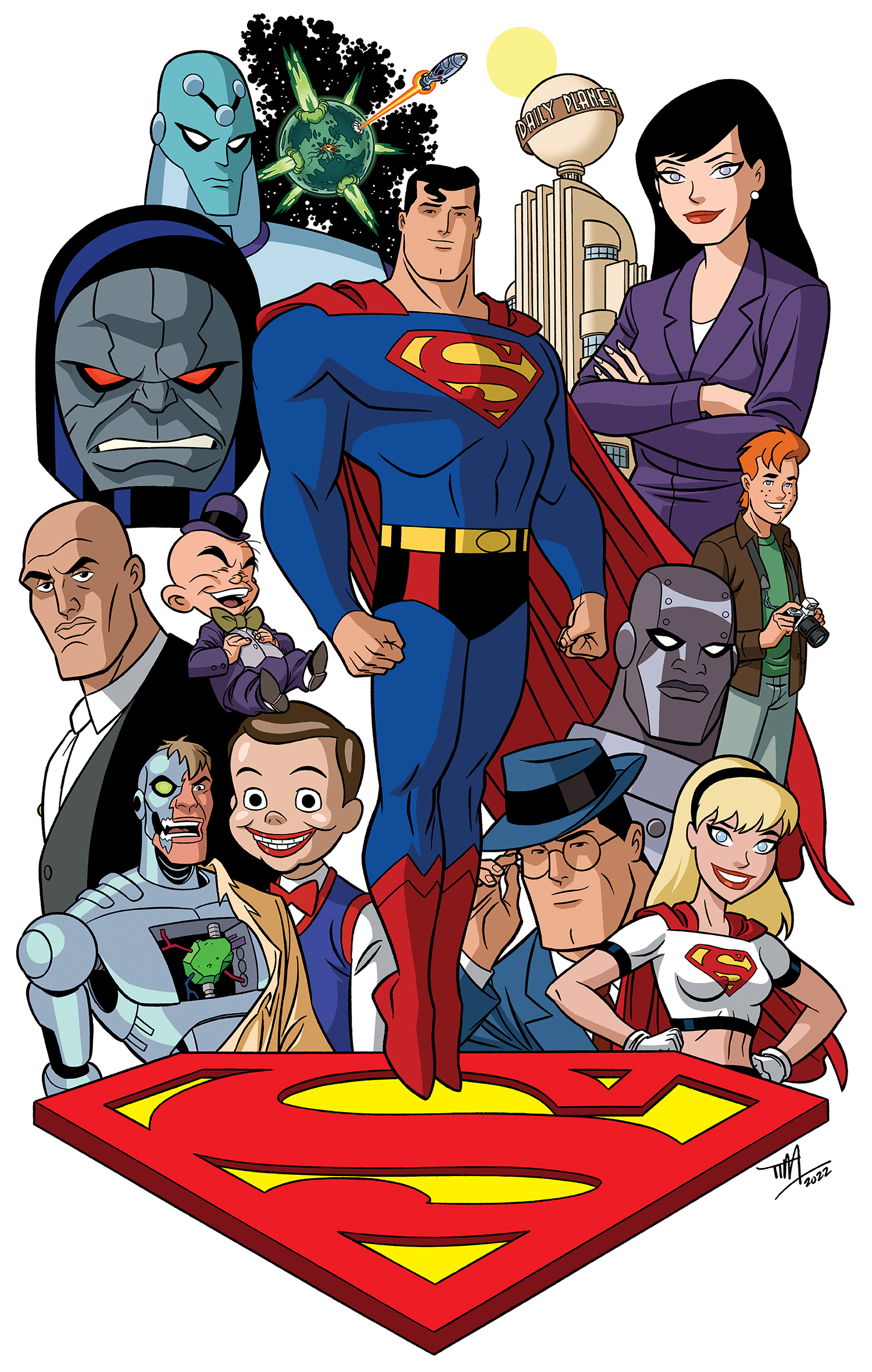 Superman: The Animated Series by TimLevins on DeviantArt