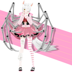 [MMDxFNaF2] 2019' Mangle + download (HBD Me QwQ)