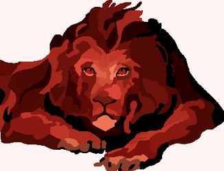 Lion sketch