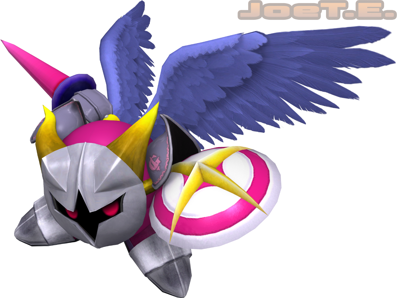 Galacta Knight Render (Smash 4 style) Updated