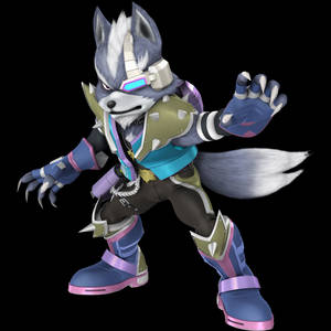 Smash 4 Wolf Render (2018)