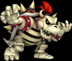 Smash 4 Dry Bowser Render (2018)