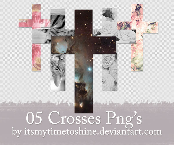 05 Crosses PNG's Pack 4