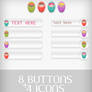 Web Buttons and Web Icons