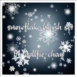 snowflake brushes