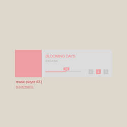 Music Player Template By Kookpastel